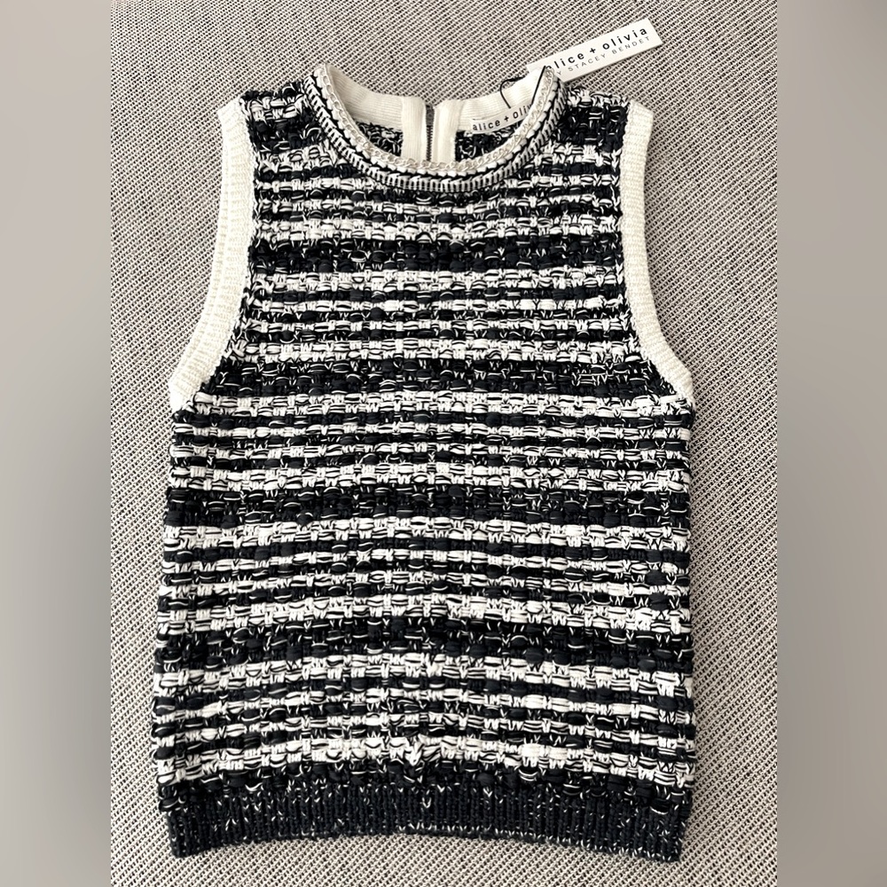 Alice + Olivia sleeveless sweater